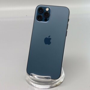 Apple iPhone12 Pro 256GB Pacific Blue A2406 MGMD3J/A バッテリ83% ■SIMフリー★Joshin9388【1円開始・送料無料】