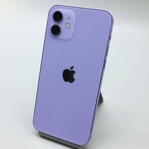 Apple iPhone12 64GB Purple A2402 MJNH3J/A バッテリ90% ■SIMフリー★Joshin4177【1円開始・送料無料】