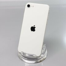 Apple iPhoneSE 128GB (第2世代) White A2296 MXD12J/A バッテリ75% ■SIMフリー★Joshin4278【1円開始・送料無料】_画像1