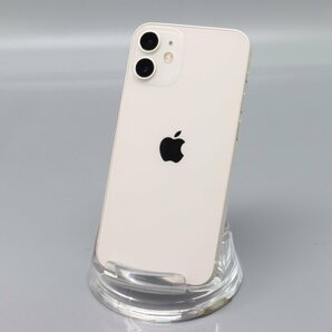 Apple iPhone12 mini 128GB White A2398 NGDM3J/A バッテリ74% ■SIMフリー★Joshin0996【1円開始・送料無料】の画像1