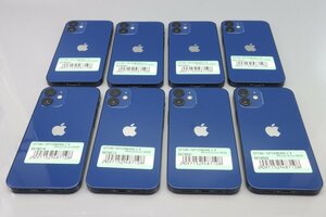 Apple iPhone12 mini 64GB Blue 計8台セット A2398 3H478J/A ■Y!mobile★Joshin(ジャンク)4503【1円開始・送料無料】