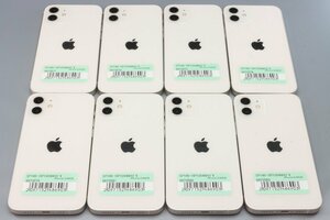 Apple iPhone12 64GB White 8台セット ■Y!mobile★Joshin(ジャンク)3571【1円開始・送料無料】