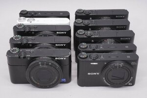 コンデジ Cyber-shot DSC-RX + WXシリーズ まとめて10台セット ■SONY★Joshin(ジャンク)86AA【1円開始・送料無料】