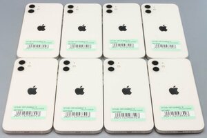 Apple iPhone12 64GB White 8台セット A2402 3H516J/A ■Y!mobile★Joshin(ジャンク)3584【1円開始・送料無料】