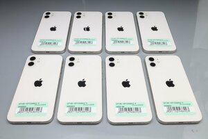 Apple iPhone12 64GB White 計8台セット A2402 3H516J/A ■Y!mobile ワイモバイル★Joshin(ジャンク)6143【1円開始・送料無料】