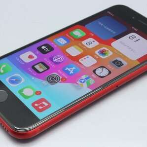 Apple iPhoneSE 64GB (第2世代) (PRODUCT)RED A2296 MX9U2J/A バッテリ76% ■SIMフリー★Joshin4709【1円開始・送料無料】の画像5