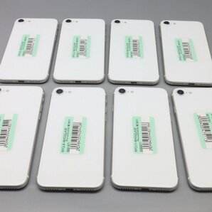 Apple iPhoneSE 64GB White (第2世代) 計8台セット A2296 MHGQ3J/A ■SIMフリー★Joshin(ジャンク)1161【1円開始・送料無料】の画像1