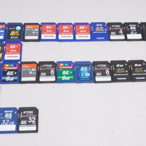 SDカード 8MB~32GB まとめて235枚セット ■メーカーいろいろ★Joshin(ジャンク)86J1【1円開始・送料無料】の画像4