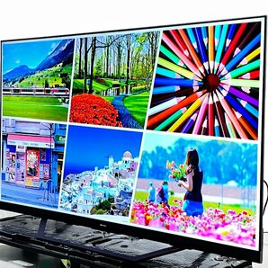 65インチ液晶4Kテレビ Hisence 65U8F (2020年製造)HDR/倍速駆動/WIFI/ ■ハイセンス Hisense★Joshin(ジャンク)6158●1円開始・直接引渡可の画像3