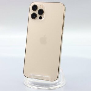 Apple iPhone12 Pro 256GB Gold A2406 MGMC3J/A バッテリ82% ■SIMフリー★Joshin6128【1円開始・送料無料】の画像1