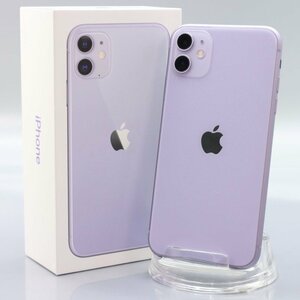 Apple iPhone11 64GB Purple A2221 MWLX2J/A バッテリ79% ■SIMフリー★Joshin4422【1円開始・送料無料】