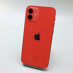 Apple iPhone12 128GB (PRODUCT)RED A2402 MGHW3J/A バッテリ78% ■SIMフリー★Joshin7187【1円開始・送料無料】