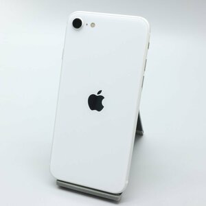 Apple iPhoneSE 128GB (第2世代) White A2296 MHGU3J/A バッテリ84% ■SIMフリー★Joshin1009【1円開始・送料無料】