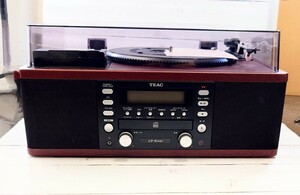 美品 TEAC ティアック LP-R480 ターンテーブル/カセット付きCDレコーダー 動作確認済み 交換針あり