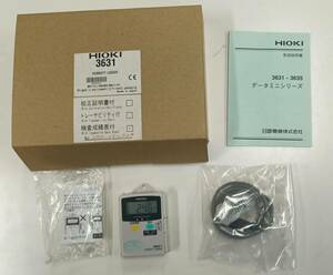 【未使用・動作保証】日置電機　HIOKI 3631 温度・湿度ロガー（外部温度・湿度センサ付き）