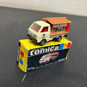 t3-641 TOMY トミー TOMICA トミカ 黒箱 スズキ　キャリー　ラーメン屋　大統領仕様　保管品