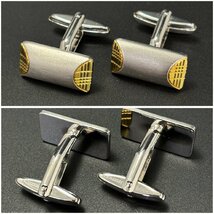 Dunhill ダンヒル Burberry バーバリー YSL イブサンローラン Givenchy ジバンシー カフス タイピン 925 シルバー おまとめ 8点_画像5