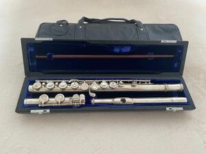 美品 V.Q.Powell BOSTON 11608総銀製 フルート オフセットリング ケース付き / パウエル 管楽器 楽器 silver