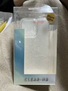 iPhone15Pro マットタイプクリアケース CLEAR-HB