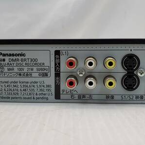 § B24228 【動作確認済】Panasonic 500GB1チューナー ブルーレイレコーダー DIGA DMR-BRT300-K ブラック 中古の画像6