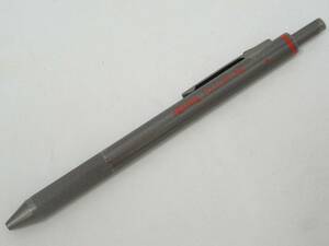 ‡ 0572 rotring ロットリング 複合筆記具 フォーインワン ボールペン黒・赤・青＋ペンシル0.5mm ノックタイプ 中古