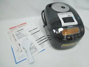 ‡0899 美品 圧力 IH炊飯ジャー ZOJIRUSHI 象印 NP-BL10-BA 5.5合 極め炊き プラチナ厚釜 2022年製