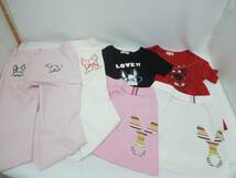 ‡ 0658 レディース ゴルフウェア 24点まとめ Munsingwear/KOLWIN/MU SPORTSなど シャツ スカート パンツ L～LL多め 使用感少_画像3