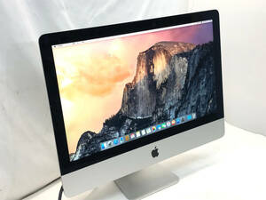 § B17993 Apple アップル iMac 21.5インチ Late2013 Core i5 2.7GHz メモリ8GB HDD1TB 本体のみ 動作確認済み 中古良品