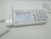 ‡0318 Panasonic KX-PZ620 電話機 デジタルコードレスファクス ホワイト パナソニック 初期化済 通電確認済_画像1