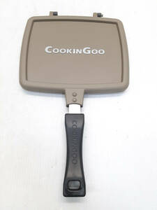 §　A27997　アーネスト　CookinGoo　クッキングー　両面フライパン　はさみ焼き　ごはんでせんべいが作れる　　中古