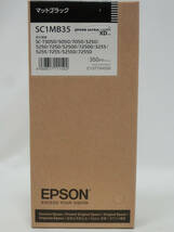 ‡ 0249 【未使用】 エプソン EPSON 純正インクカートリッジ SC1MB35 マットブラック 350ml 推奨期限：2025年 中袋未開封_画像1