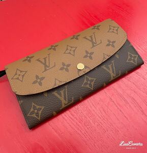 未使用　LOUIS VUITTON ルイヴィトン モノグラム ポルトフォイユ エミリー長財布 財布 箱付　ICチップM82157