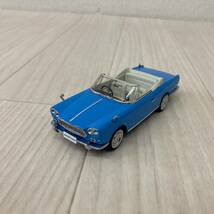 送料無料！京商 1/43 PRINCE SKYLINE SPORT Blue 日産 プリンス スカイライン スポーツ コンバーチブル 国産名車 ミニカー ジャンク品_画像1