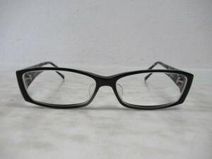 ◆S125.POLICE ポリス V1681J COL.1KE 眼鏡 メガネ 度入り/中古