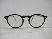 ◆S163.OLIVER PEOPLES オリバーピープルズ OV5186A 1666 Gregory Peck 眼鏡 メガネ 度入り/中古_画像1