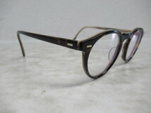 ◆S163.OLIVER PEOPLES オリバーピープルズ OV5186A 1666 Gregory Peck 眼鏡 メガネ 度入り/中古_画像3