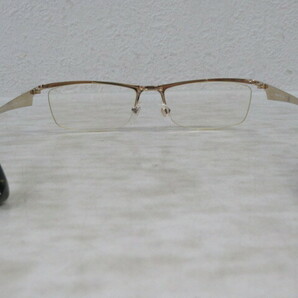 ◆S182.TAKEUCHI JP タケウチジェーピー 002 ALL TITAN 日本製 眼鏡 メガネ 度入り/中古の画像3