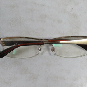 ◆S182.TAKEUCHI JP タケウチジェーピー 002 ALL TITAN 日本製 眼鏡 メガネ 度入り/中古の画像9
