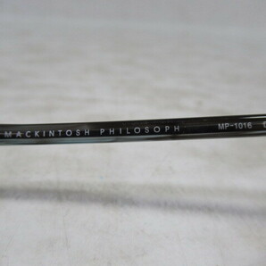 ◆S186.MACKINTOSH PHILOSOPHY マッキントッシュフィロソフィー MP-1016 D1 2 Titanium Core-β 眼鏡 メガネ 度入り/中古の画像5