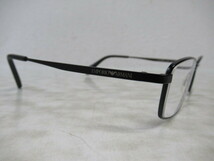 ◆S167.EMPORIO ARMANI エンポリオアルマーニ EA 1045TD 3127 TITANIUM 眼鏡 メガネ 度入り/中古_画像3