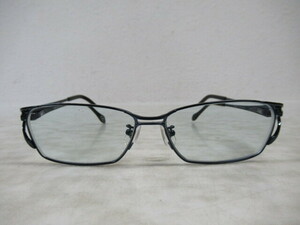 ◆S180.BEZEL EYES ベゼルアイズ BZL-S204 TITANIUM 22J DNV 眼鏡 メガネ 度入り/中古