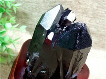 AAA級【魔除け】◆天然モリオン(黒水晶）クラスター178C6-72C126b_画像3