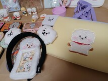 BTS BT21 RJ キーホルダー フィギュア　ボトル　缶ケース ポーチ マスコット ピルケース tinytan シール アールジェイジン 防弾少年団 JIN_画像4