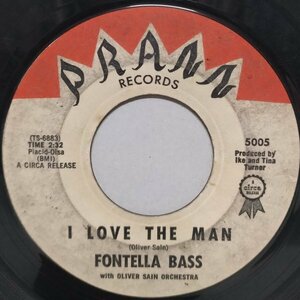 7” US盤 Fontella Bass with Oliver Sain Orchestra // I Love The Man / My Good Loving -Prann-5005 (records)
