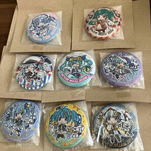 初音ミク　雪ミク　布製缶バッジコレクション　