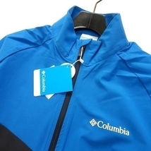 ■Columbia コロンビア 新品 高耐久ストレッチナイロン フルジップ ジャケット トレーニングウェア YMG104 403 105/XL ▲013▼kkf236co_画像2