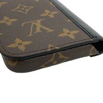 LOUIS VUITTON/ルイヴィトン ビトン M82891 フォリオ 15PRO モノグラム レザー iPhoneケース ブラウン ユニセックス ブランド_画像4