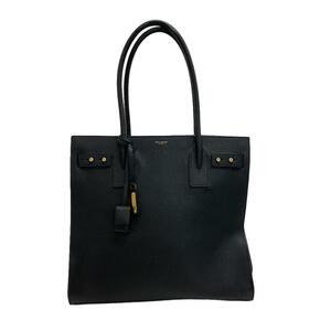 SAINT LAURENT/サンローラン 647168 サックドジュール スープル レザー トートバッグ ブラック レディース ブランド