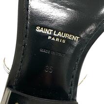 SAINT LAURENT/サンローラン 582149 VERNIS HEAVY レザーシューズ パテントレザー その他靴 アイボリー レディース ブランド_画像9