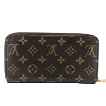 LOUIS VUITTON/ルイヴィトン ビトン M41896 ジッピー ウォレット モノグラム レザー 長財布 ブラウン ユニセックス ブランド_画像2